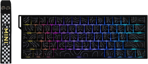 AULA MINI60HE MAX Wireless Mechanical Gaming Keyboard - Spiritcloud Magnetic ( Black CONTOUR )