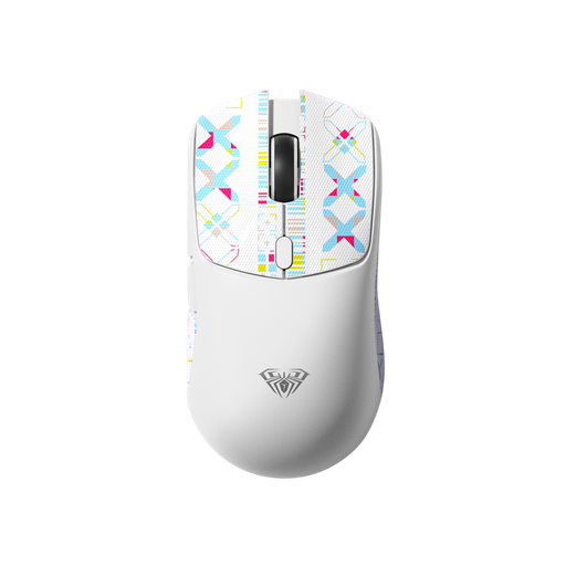 AULA SC580X Wireless Gaming Mouse 10,000 DP WHITE