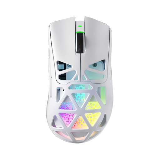 MOUSE AULA SC620 Wireless Gaming Mouse - WHITE 12,000 DPI  67g 