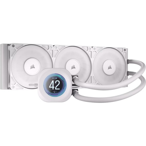 Corsair NAUTILUS 360 RS LCD Liquid CPU Cooler - White