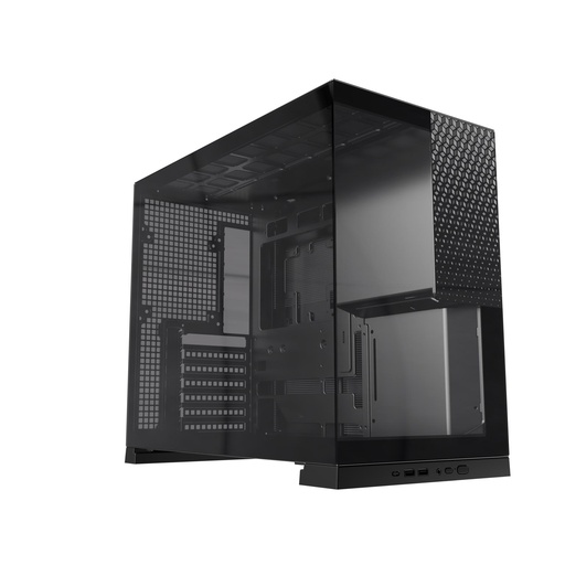  Jungle Leopard Case AX-1 ATX Black 