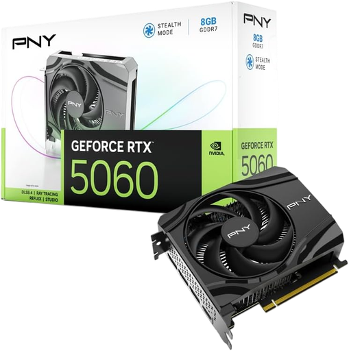  PNY GEFORCE RTX™ 5060 8GB GDDR7 Single Fan