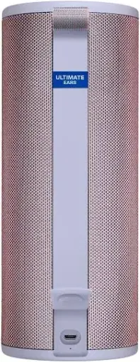 OPEN BOX - MEGABOOM 3 Portable Wireless Bluetooth Speaker (Powerful Sound + Thundering Bass, Bluetooth, Magic Button, Waterproof, Battery 20 Hours) - Seashell Peach