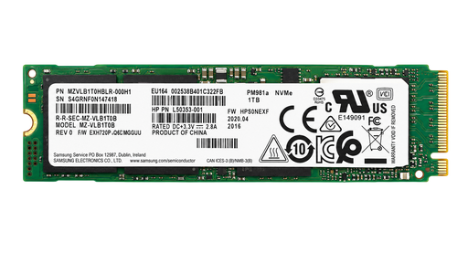 USED PM891 NVMe 1TB M.2