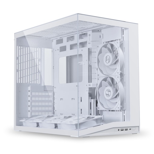 CASE LIAN LI O11 Dynamic Mini V2 Flow Edition(With 5pcs fans) white