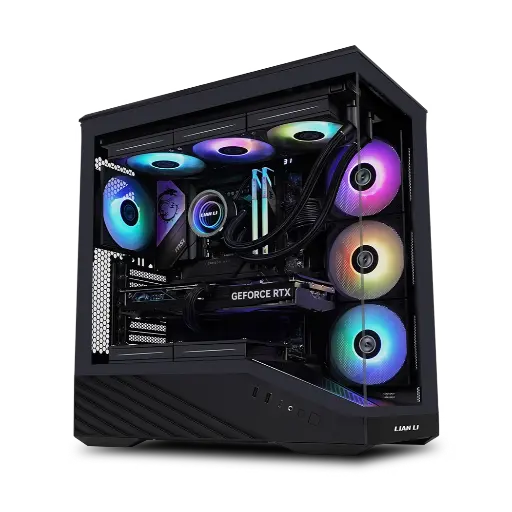 CASE LIAN LI Vector V100 mini(With 4 ARGB Fans) BLACK