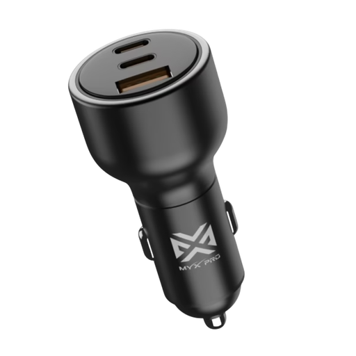 MYX PRO DRIVEVOLT 100W 3-Port Fast Car Charger (MCC-100W-B)