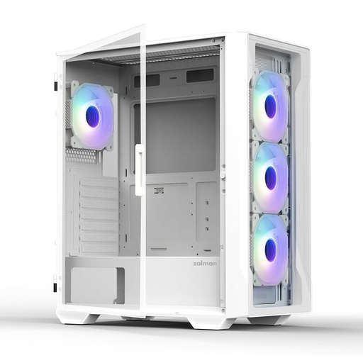[GS0281] CASE Zalman I3 NEO TG WHITE Edition GALSS