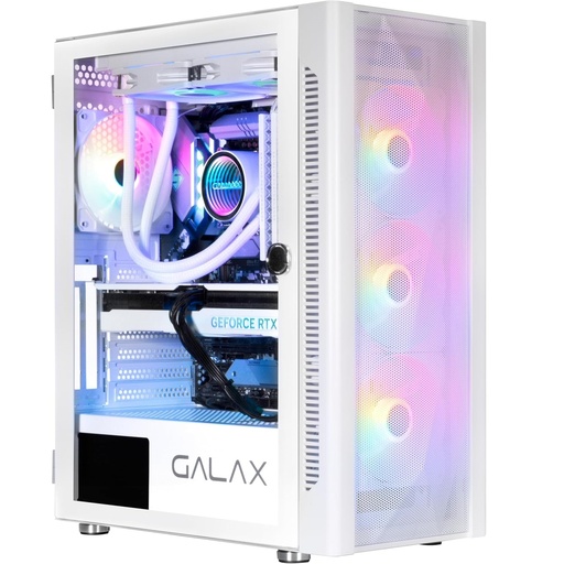 [GS0446] GALAX Revolution– 06 white Gaming Case 4 FAN RGB