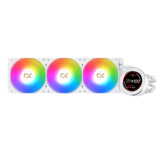 [GS0805] Liquid Cooler Xigmatek FROZR-O ARCTIC 360mm RGB LCD display