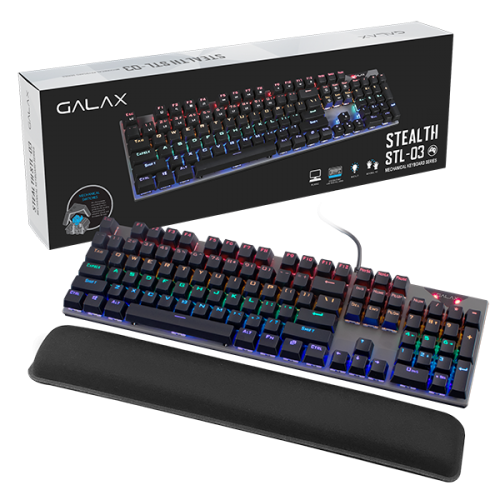 GALAX STEALTH-03 Gaming Keyboard Blue switch