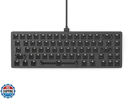 [GS2430]  KEYBOARD Glorious Barebones - GMMK V2 BLACK 65%