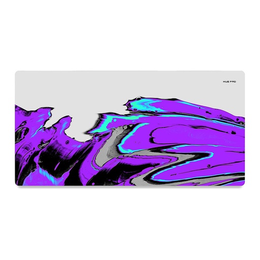 [GS0928] MOUSE PAD HUEPAD NEBULA SERIES WINDS OF NEPTUNE-COLD White