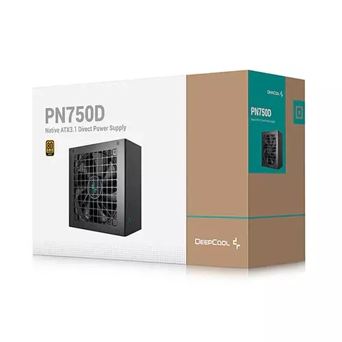 [GS1168] POWER SUPPLY 750w PCIE 5.1 80+ GOLD DEEPCOOL PN750D