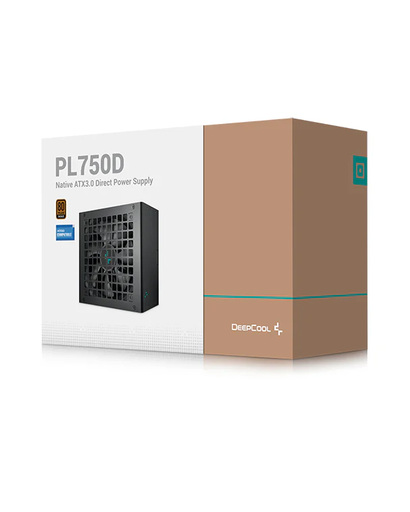 [GS1166] POWER SUPPLY 750w 80+ DEEPCOOL PL750D BRONZE ATX 3.1 PCLe 5.1 