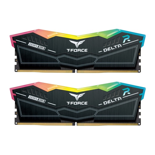 [GS1303] RAM TEAM T-FORCE 32GB 16X2 6000MHZ DDR5 RGB BLACK CL38