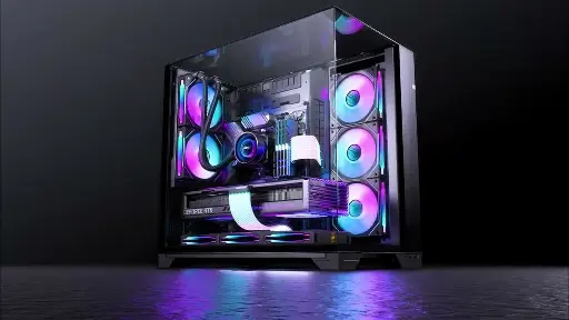 [GS0217] CASE LIAN LI PC O11 VISION BLACK