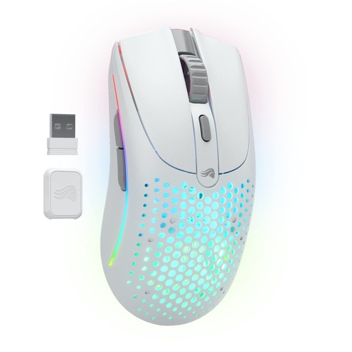 [GS0893] MOUSE GLORIOUS MODEL O 2 WIRELESS MATTE WHITE 68G